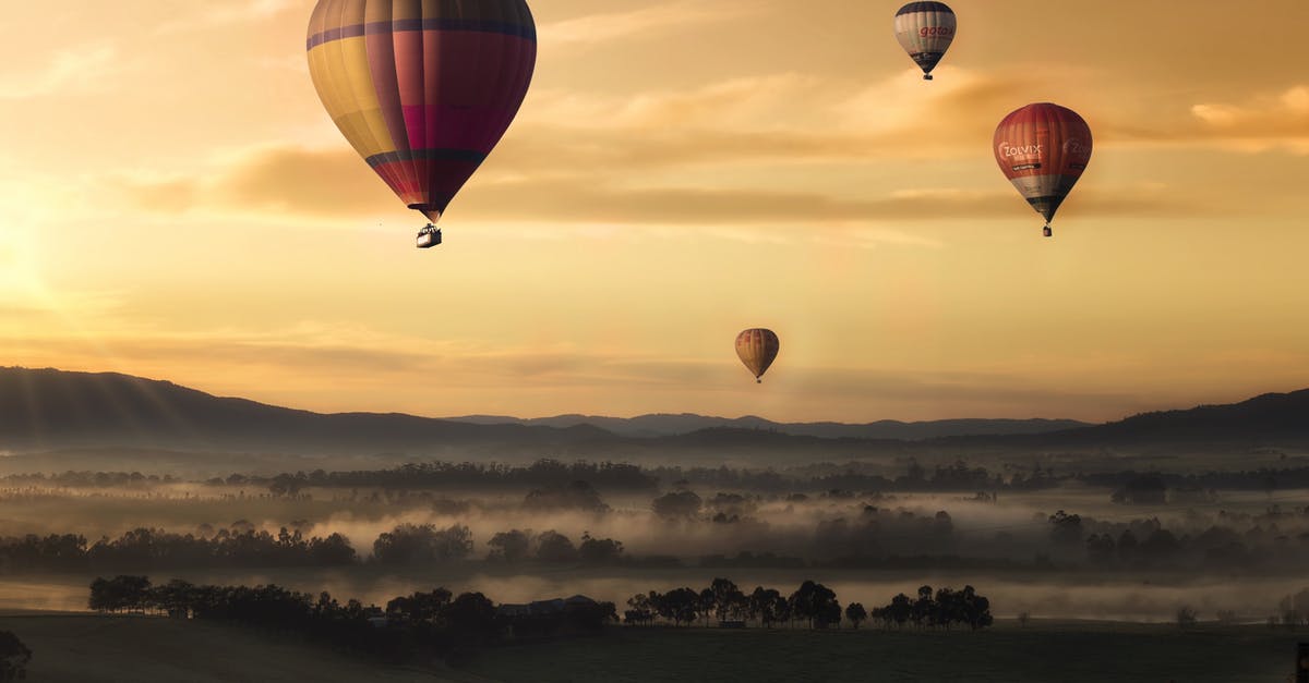 Can I take balloons on a flight? - Hot Air Balloon