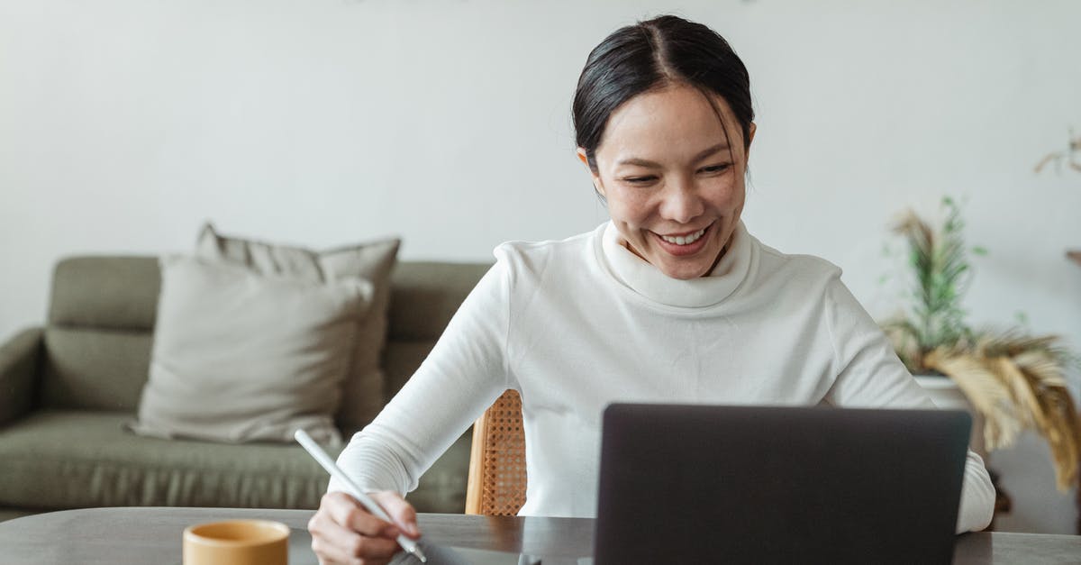 Can I take coffee that has been used and resealed? - Woman working at home and making video call on laptop