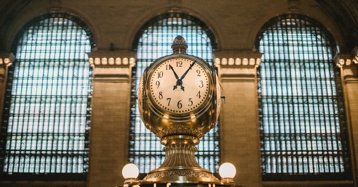 Can I travel to Brazil and back from the US with an expired Brazilian passport? - From below of aged retro golden clock placed atop information booth of historic Grand Central Terminal with arched windows Can I travel to Brazil and back from the US with an expired Brazilian passport? - From below of aged retro golden clock placed atop information booth of historic Grand Central Terminal with arched windows
