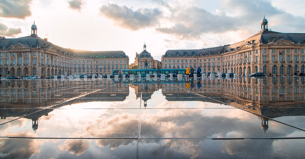 Can I travel to France with my wife who does not have a visa? - Landscape Photography of Green and Brown Palace