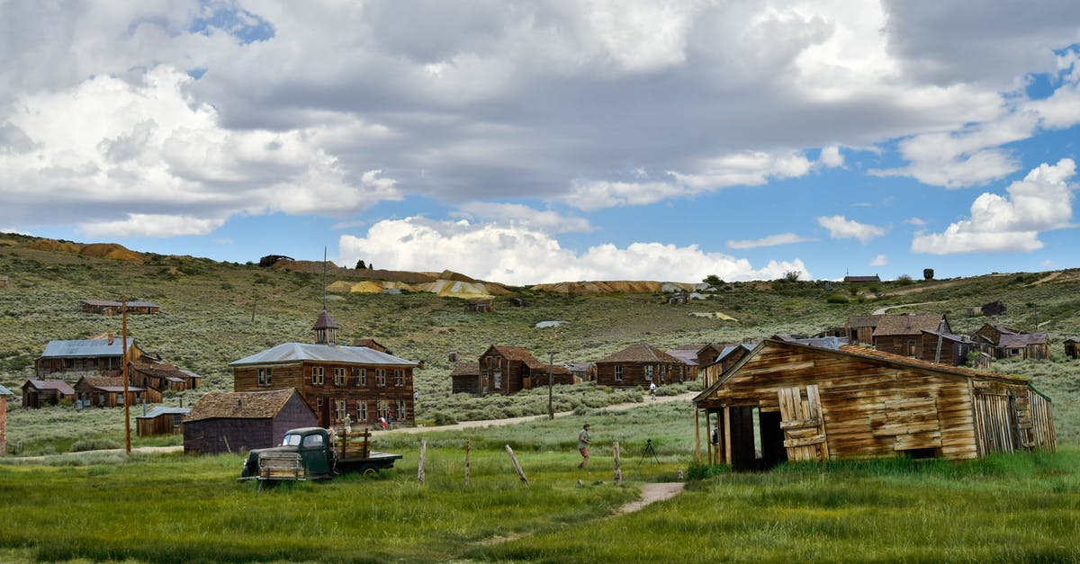 Can I travel to my home country without US passport? - View of Bodie a Ghost Town