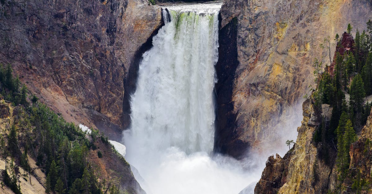 Can I travel within US if I have an H3 Visa? - The Waterfall of the Grand Canyon of the Yellowstone