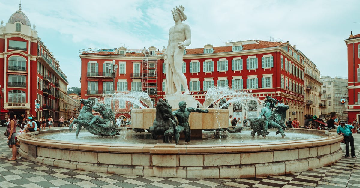 Can I visit France with this Greek Schengen visa? [duplicate] - People Walking Near Fountain Near Brown Concrete Building