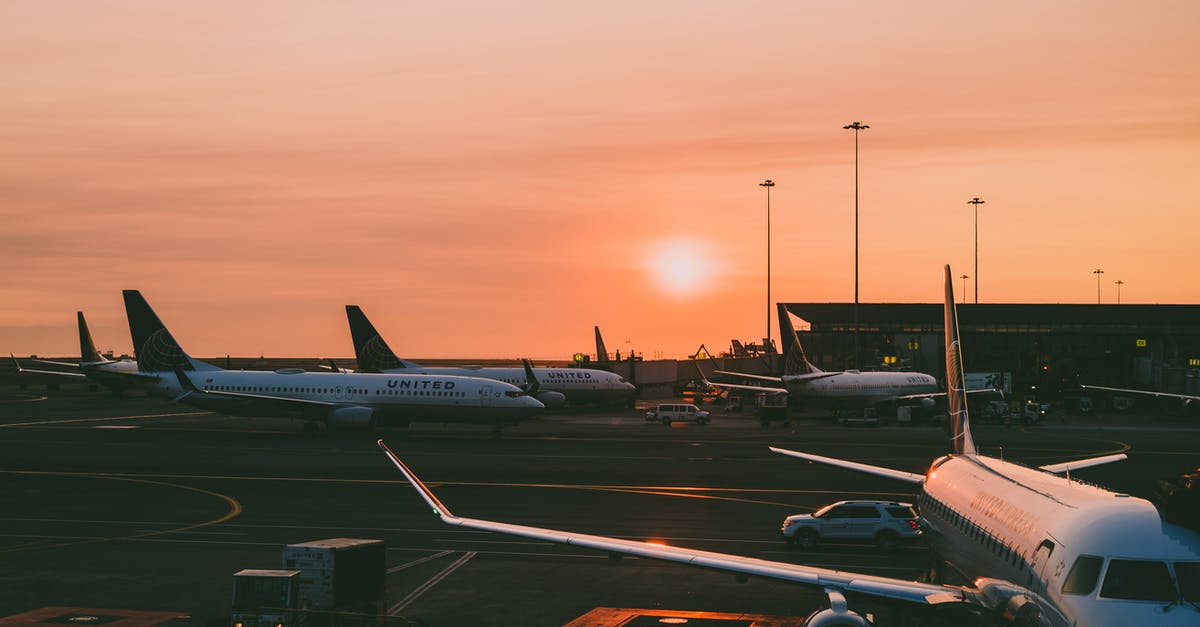 Can I visit outside Incheon Airport with these conditions? - Photo Of Airplanes During Dawn