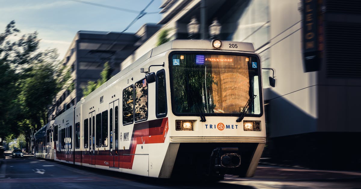 Can Interail passes be used on the Mulhouse tram train? - A Train on the Rail Road