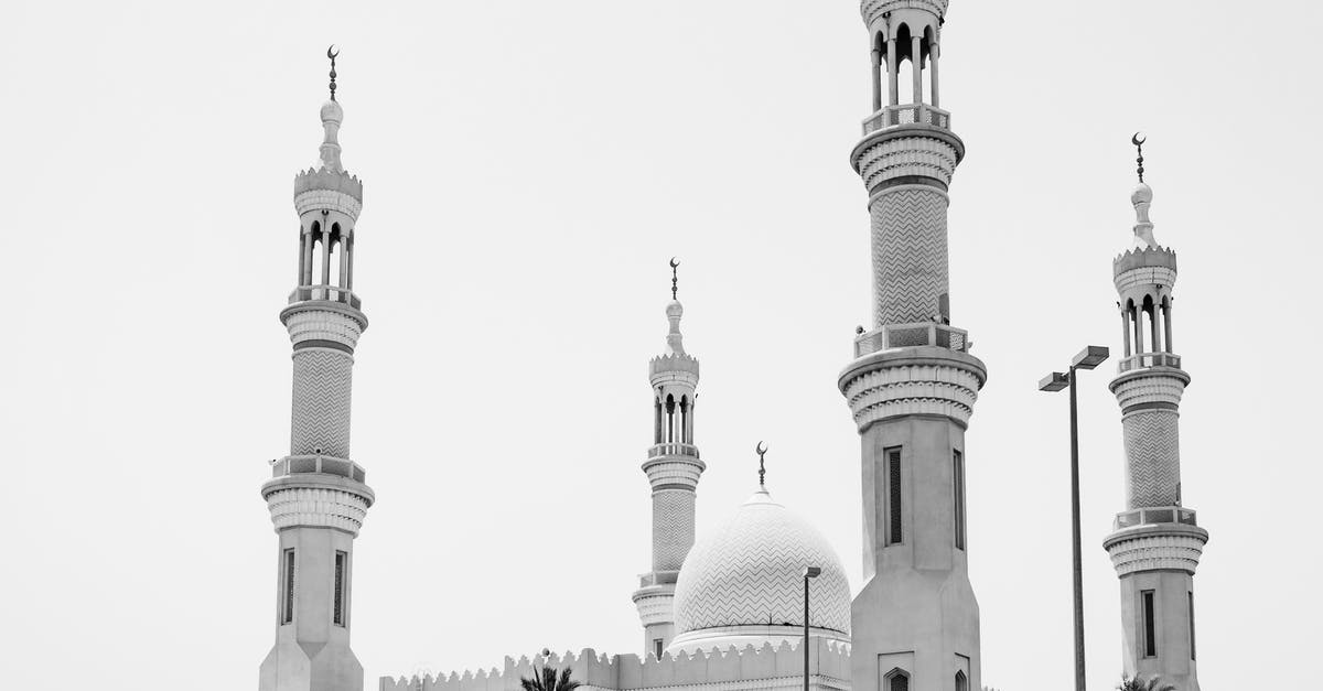 Can Mosques in the UAE be Visited by Non-Muslims? - Grayscale Photo of Sheikh Zayed Mosque