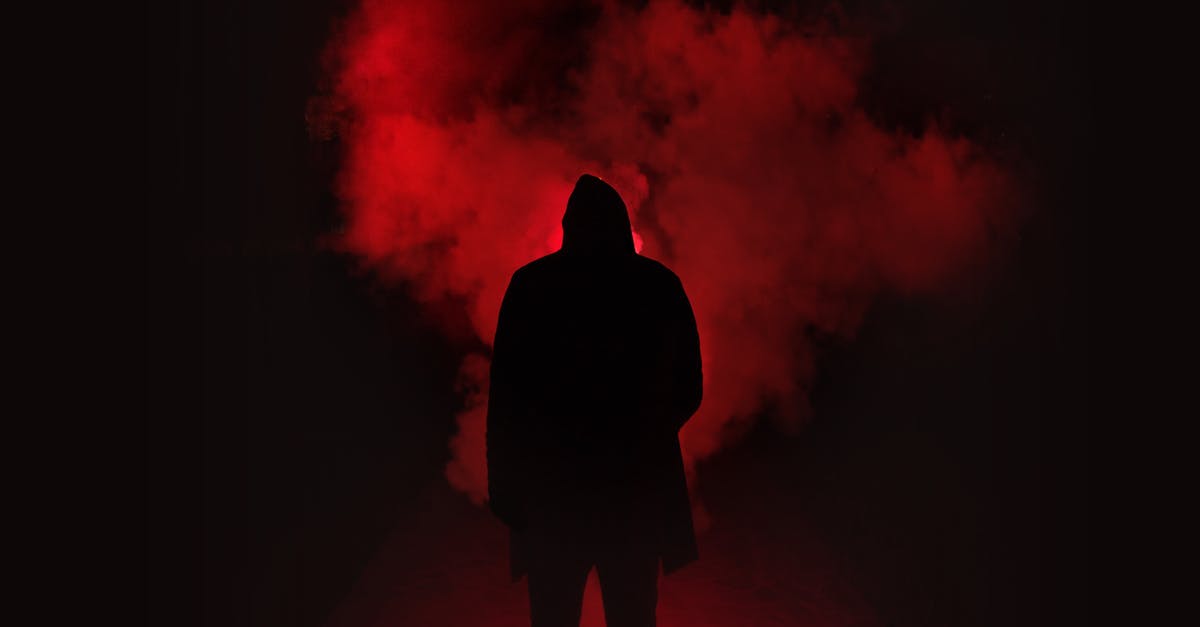 Can people smoke on their balconies in Norway? - Silhouette of Man Standing Against Black And Red Background