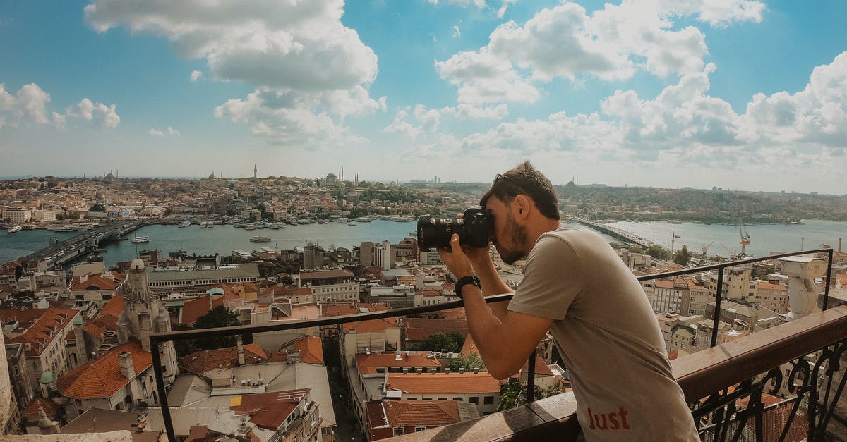 Can photographs be taken in Istanbul as of August/September 2016? - Man Taking Pictures while on a Balcony