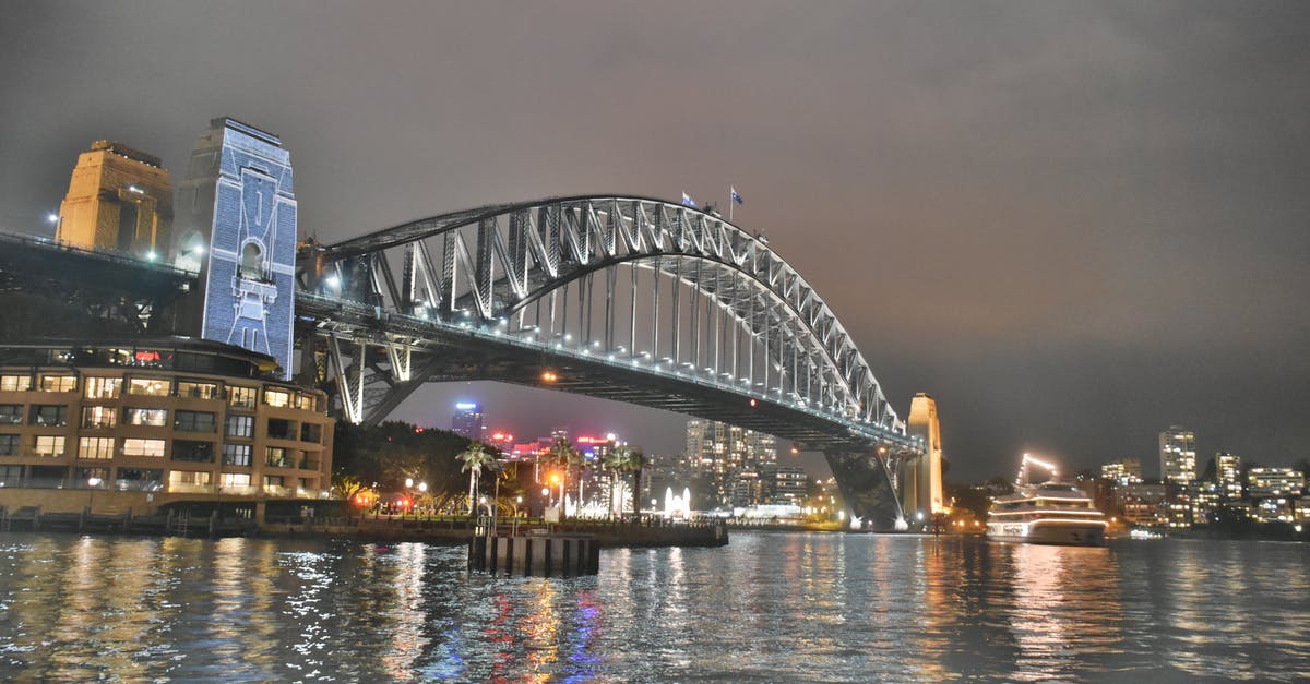 Can you climb the Sydney Harbour Bridge for free? - Bridge Under Grey Cloudy Sky During Nighttime