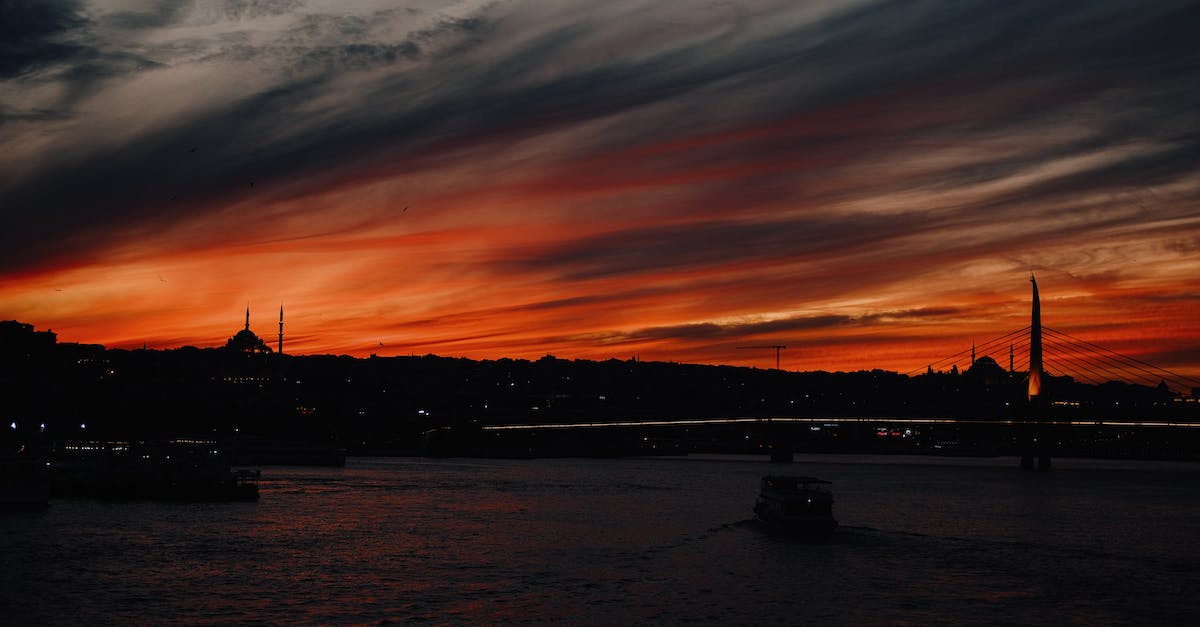 Can you currently get from Turkey to Egypt by ferry? - Silhouette of Boat on Sea during Sunset