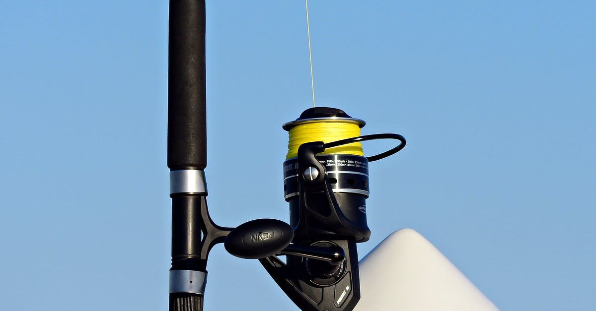 Can you land your private helicopter on Viking Line cruise ships? - Fishing rod with line placed in boat