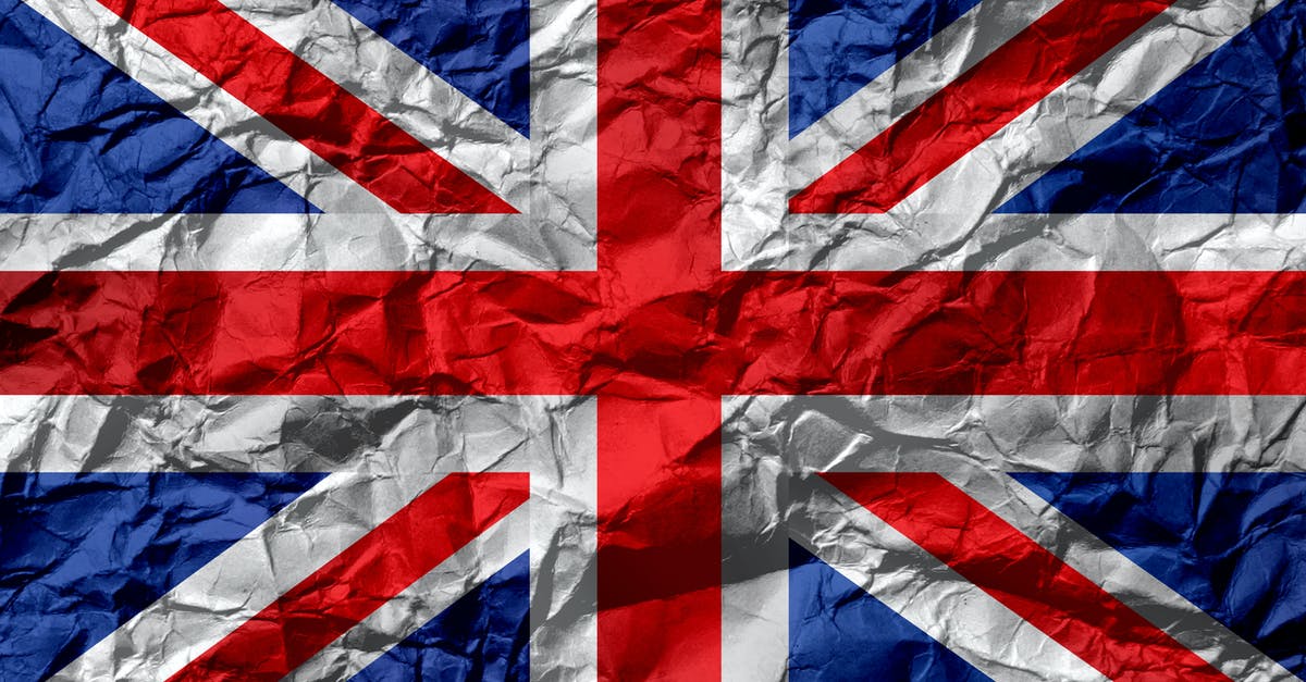 Can you use a UK paper license counterpart in Australia? - UK flag on creased paper