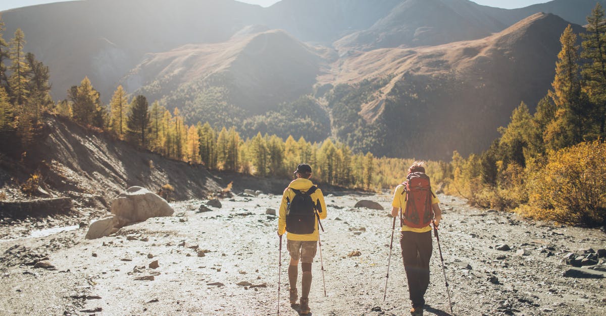 Can you walk from Lithuania to Poland through Russia (Kaliningrad Oblast)? - Two Person Walking on Rocky Road