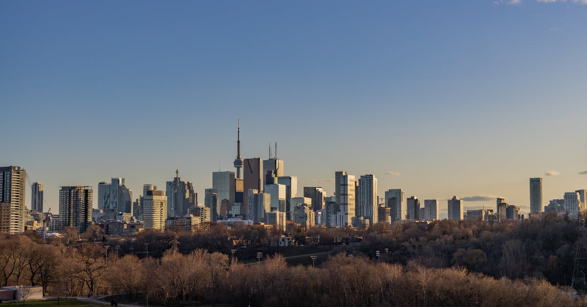 Canada Conference : Proof of Funding - Toronto Skyline