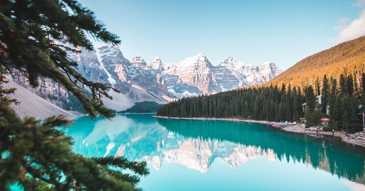 Canada to USA customs preclearance and fruits/vegetables - Beautiful View of Moraine Lake