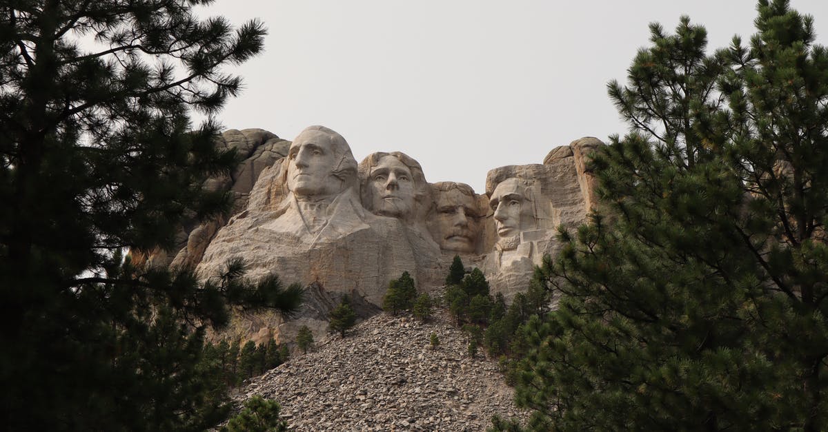 Canadian overstay in USA [closed] - Brown Rock Formation Near Green Trees