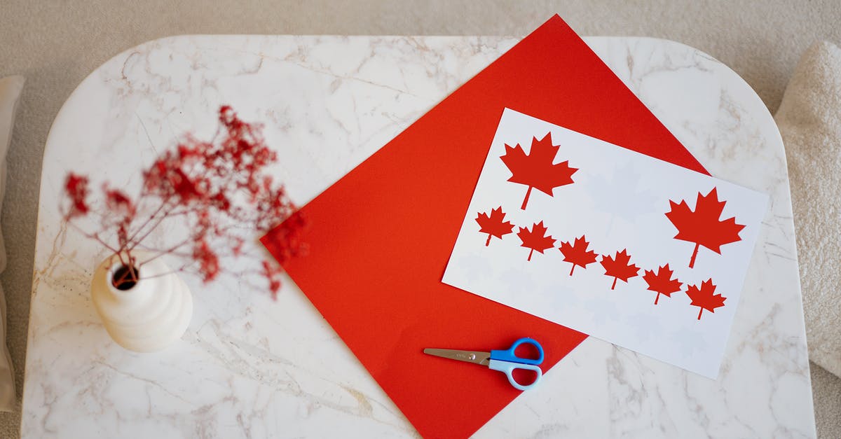 Canadian permanent resident/US citizen re-entering Canada with expired PR card - Free stock photo of art, artistic, arts and crafts