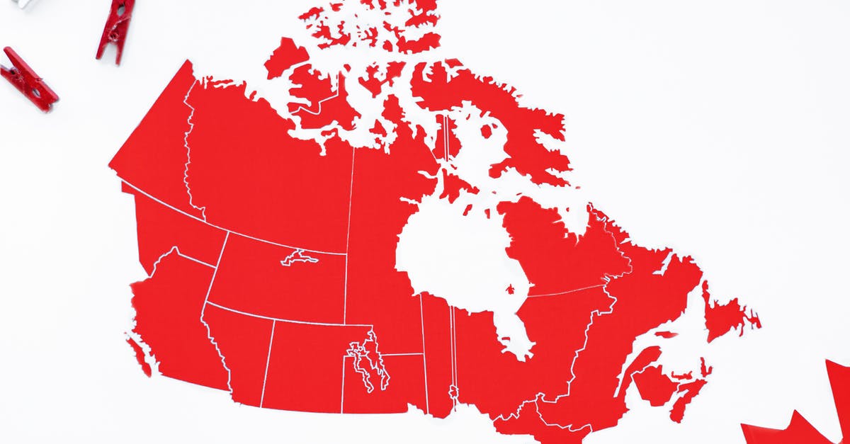 Canadian permanent resident/US citizen re-entering Canada with expired PR card - Free stock photo of america, atlas, background