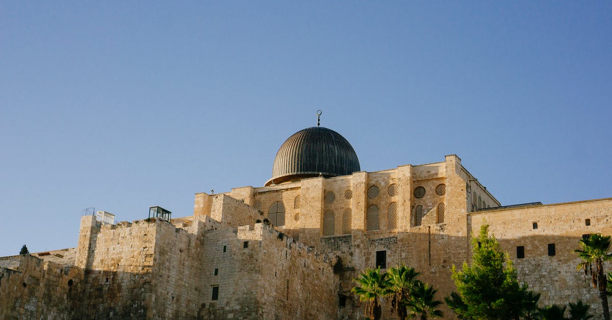 Canadian travelling with Americans to Israel - Beige Painted Museum