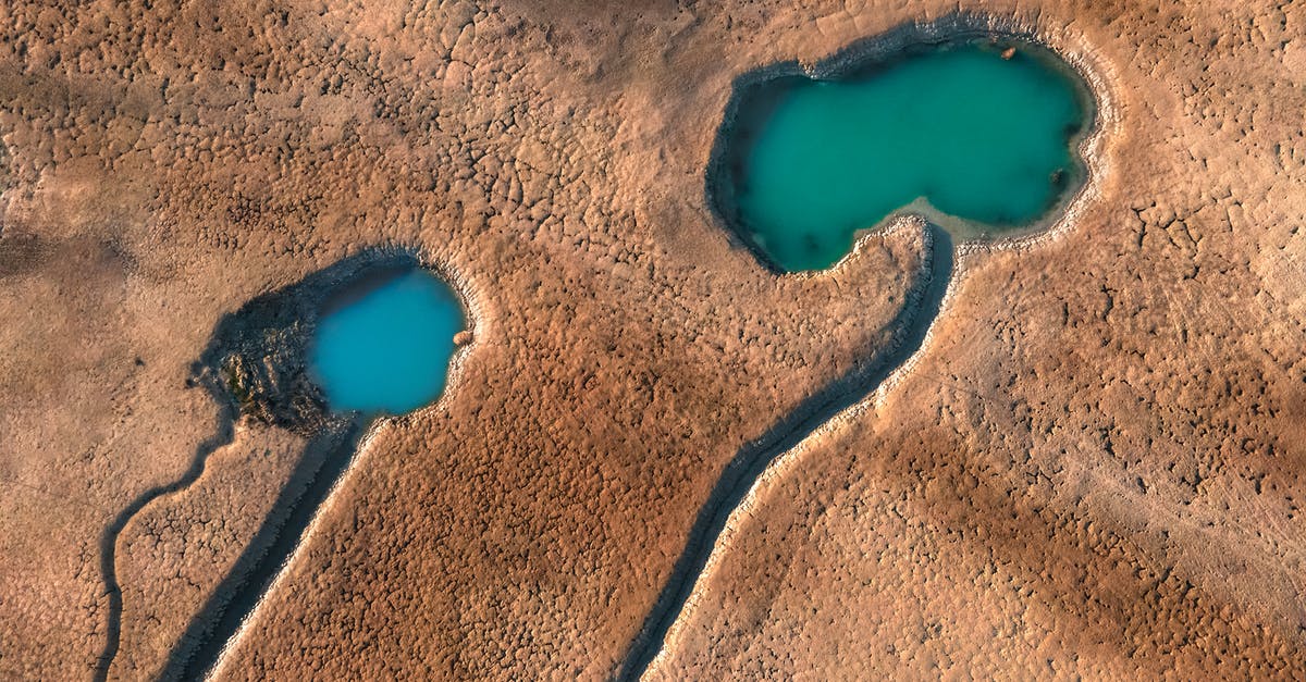 Canadian Visa by land - Aerial View of a Thermal Spring