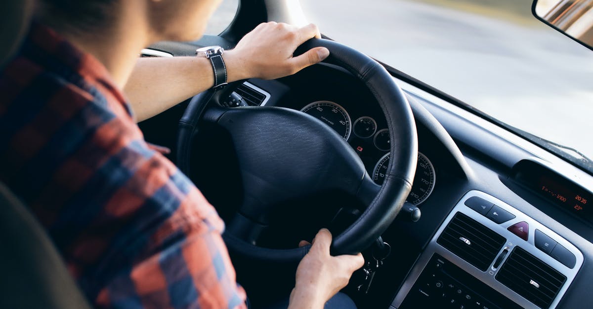 Car rental in Ireland for under-25 driver - Man Inside Vehicle