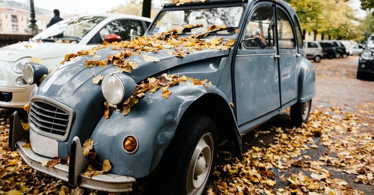 Car rental in Italy with license held less than one year - Blue Vintage Car