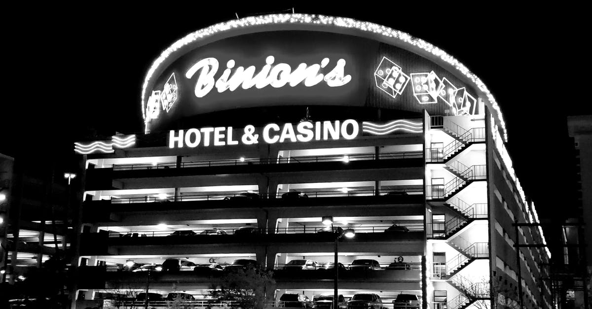 Car share in Las Vegas? - Grayscale Photography Binion's Hotel & Casino