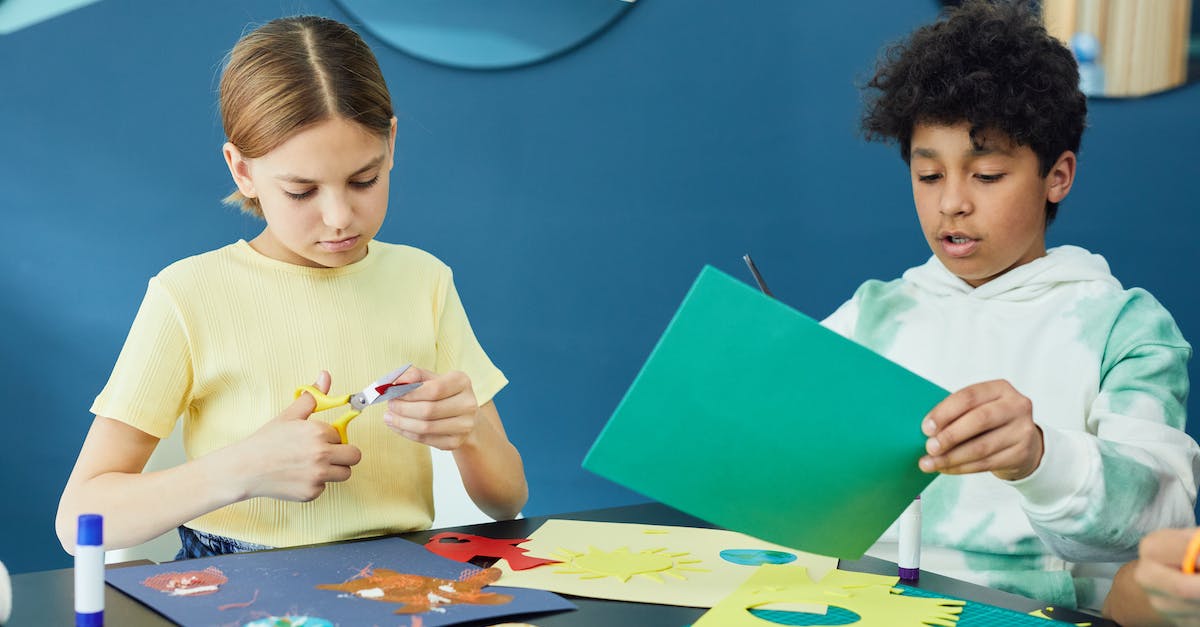 Carry on crafting projects - Children Doing an Art Project