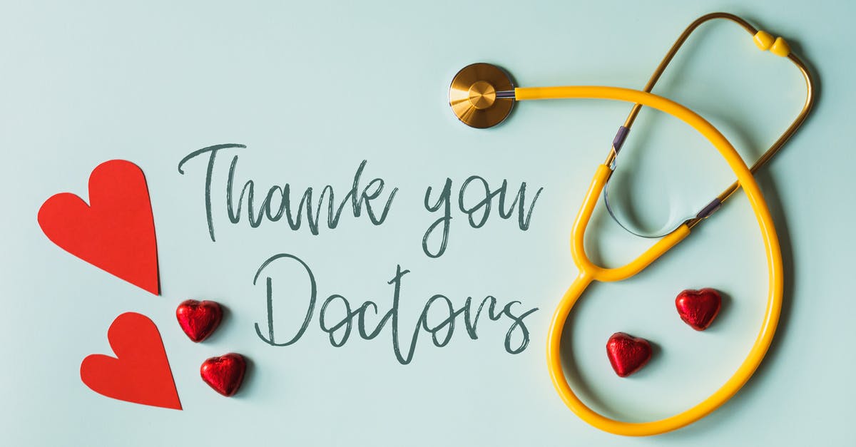 Carrying medicine from US to India for someone who asked for a help in Facebook [duplicate] - Set of gratitude message for doctors with stethoscope and hearts