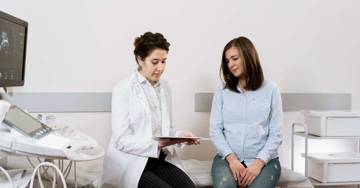 Carrying medicines internationally for a friend - Photo Of Pregnant Woman Having A Consultation