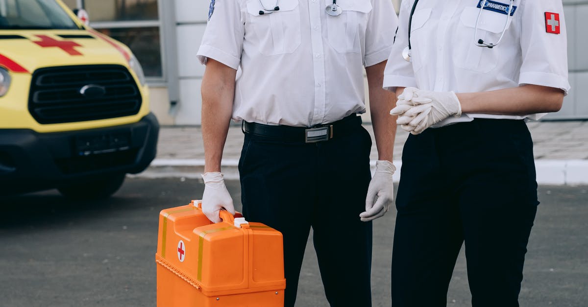 Carry-on luggage limit enforcement authority - Free stock photo of aid, ambulance, authority