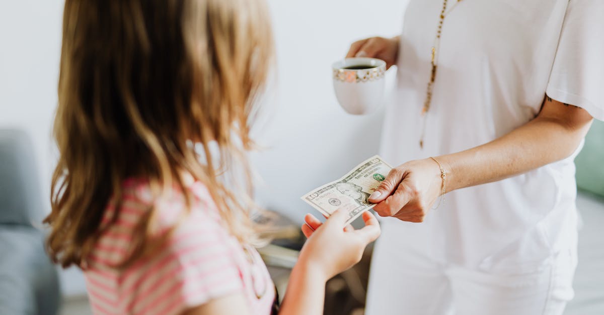 Cash allowance while transiting through Zurich - Mother Giving Her Daughter Her Allowance