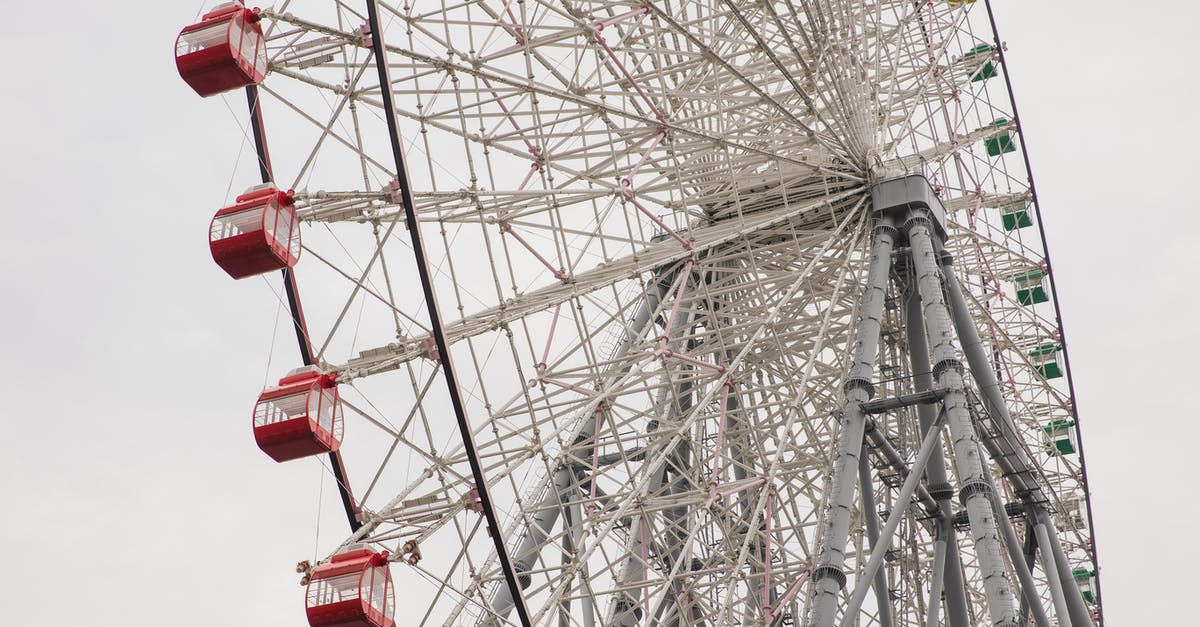 Cast iron pot in cabin luggage? - High observation wheel on metal tower