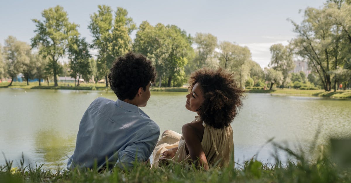 Change in date of birth in passport - Couple Sitting on Grass Field Near Body of Water