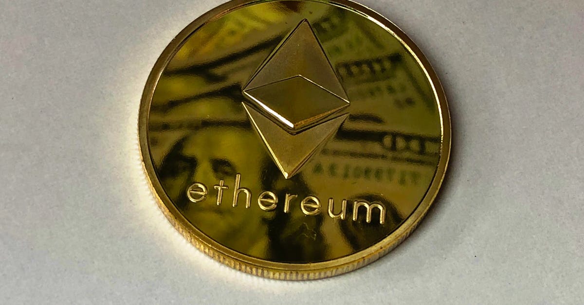 Change of passport number - Round Gold-colored Ethereum Ornament