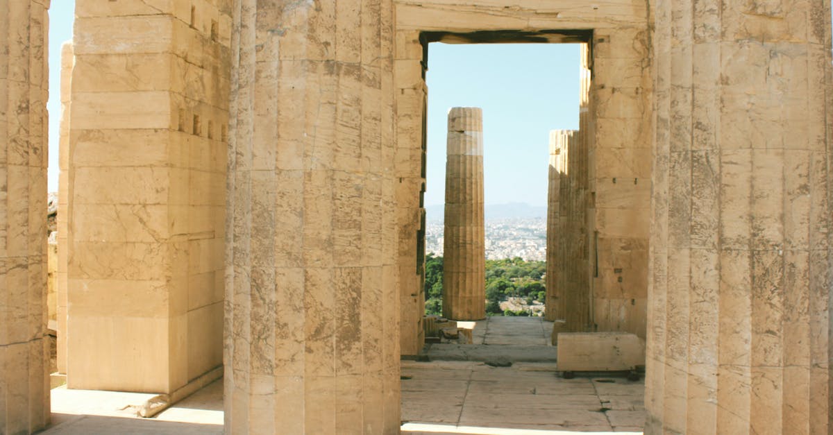 Changing planes in Athens - Free stock photo of ancient, ancient greece, antique