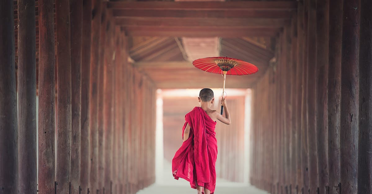 Cheap flights in South-East Asia [closed] - Boy Walking Between Wooden Frame While Holding Umbrella