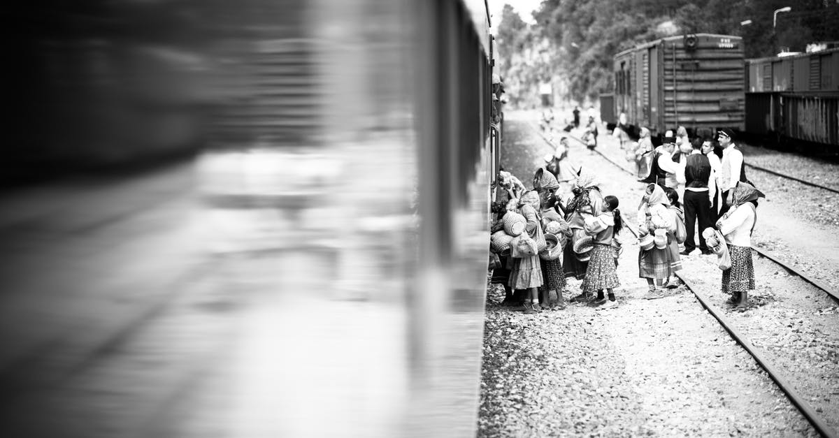 Child's name not reflected on train ticket (Indian Railways) - People Boarding The Train