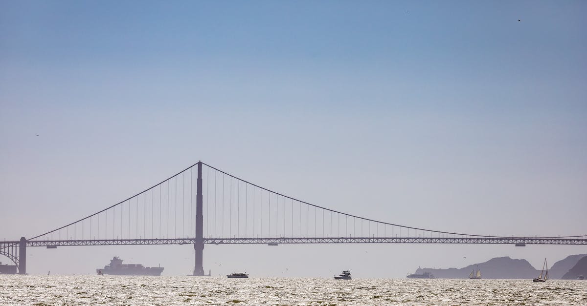 Chilean traveling to USA - Golden Gate Bridge Under Blue Sky