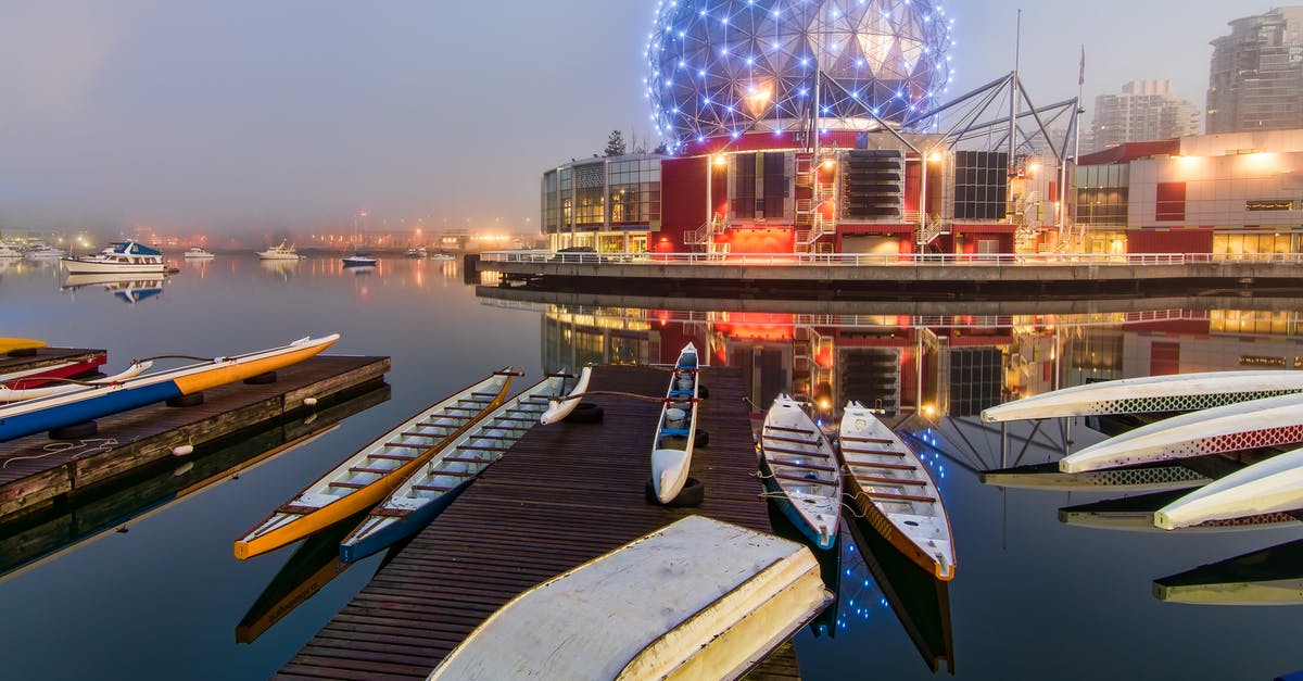 City centre of Zurich - Canoes Beside Dock