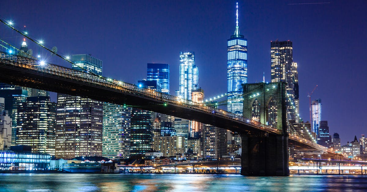 Claustrophobic - travelling for the first time long RSA to USA - Photography of Bridge during Nighttime