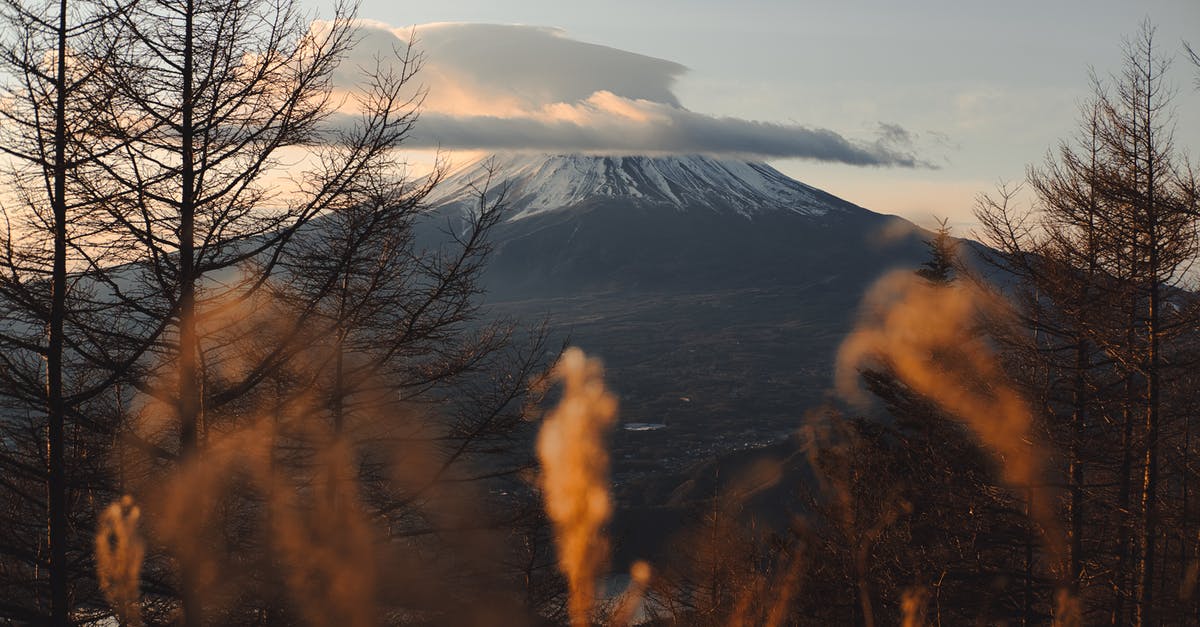 Climbing Mount Fuji - Landscape of Mount Fuji