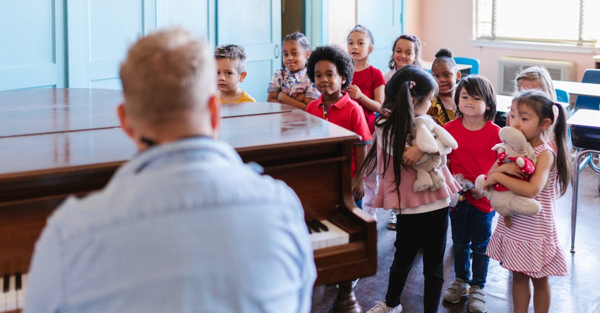 Codeshare and TSA Pre - Children Standing Inside Room