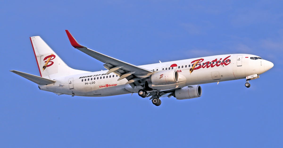 Combining plane tickets - White Airplane Under Blue Sky