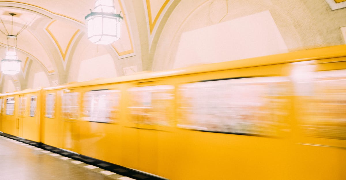 Communist architecture in Berlin - Yellow Train