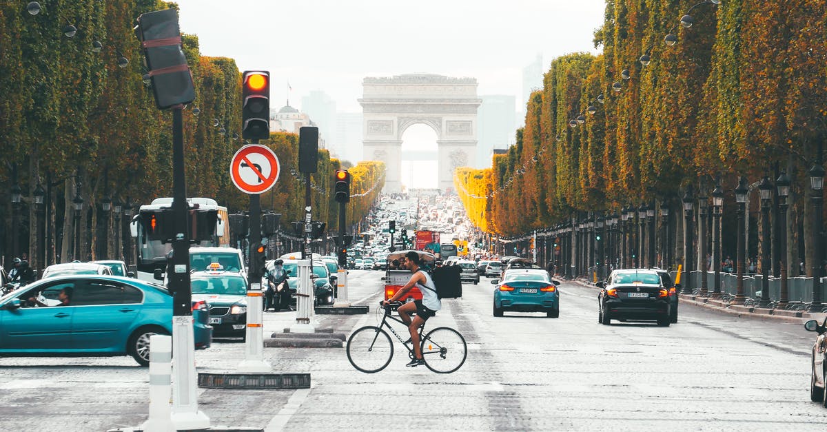 Comparison transportation and expense in Paris - Cars on the Road