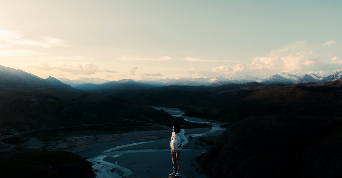 Consequences of travelling to Iran - Photo of Man Standing on Rock Near Cliff Edge