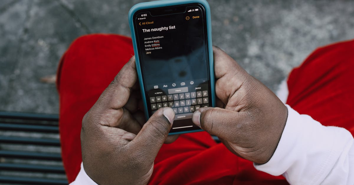 Converting patronymic names to surnames - Close-Up Shot of a Person Typing His Naughty List