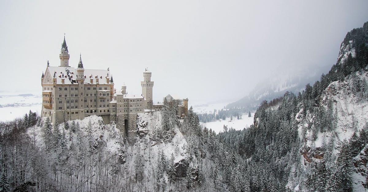 Covid travel restrictions Germany - Castle on Cliff