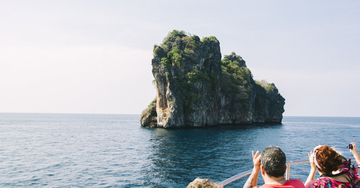 Croatian island hopping suggestions - People on Rock by Sea